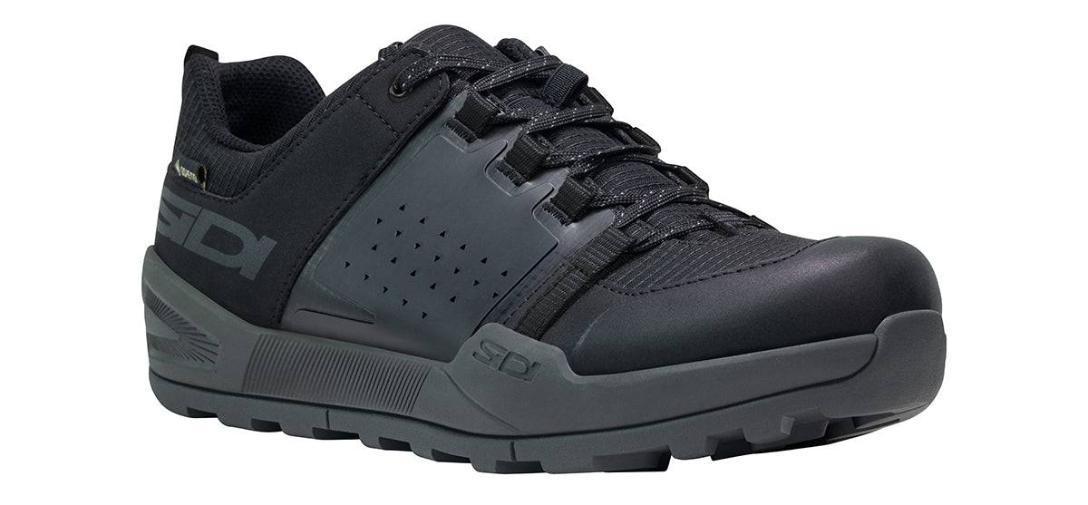 Sidi Atomus GTX Mountain Clipless Shoes - Black - Outside Angled Front View