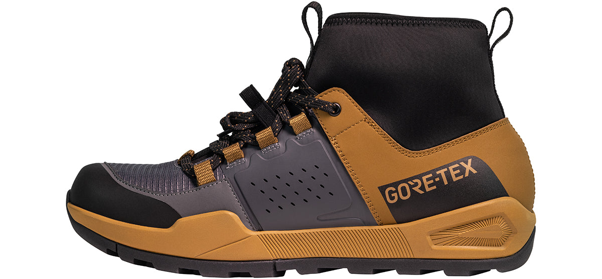 Sidi Atomus Mid GTX - Harvest/Gray - Inside Profile View