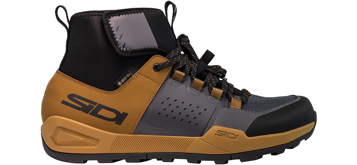 Sidi Atomus Mid GTX - Harvest/Gray - Outside Profile View