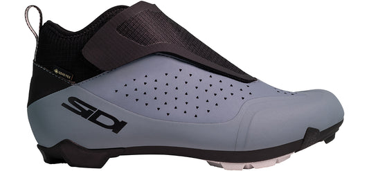 Sidi Glacies Cycling Boot - Frost Grey/Black - Outside profile view