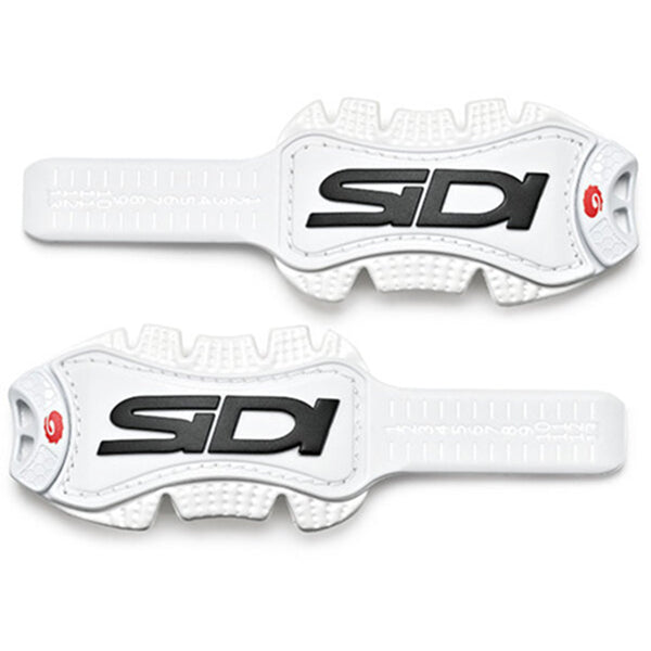 White shoe strap with SIDI branding on a white background