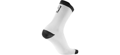 SIDI Nitiidus Socks - White/Black - Side three quarter view