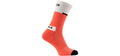 SIDI Neo Socks - Coral/White - Side profile view