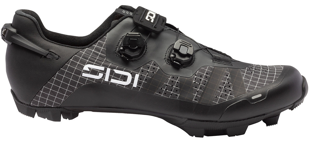 Sidi Aeron XC clipless cycling shoe - black - side view