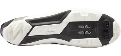 Sidi Aeron XC clipless cycling shoe - Ice white - bottom sole view