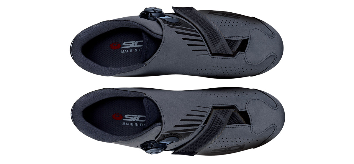 Sidi Aertis Mega GreyBlack - Top down view