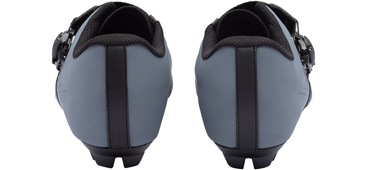 Sidi Aertis Mega Cycling Shoe - Grey Black - Heel View
