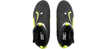Sidi Algor Cycling Boot - Yellow/Black - Top Down View