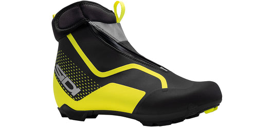 Sidi Algor Cycling Boot - Yellow/Black - Outside Profile View