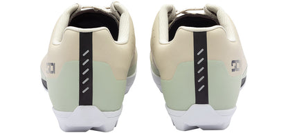 Sidi Asper Lace Gravel Cycling Shoe - Sand - Heel View