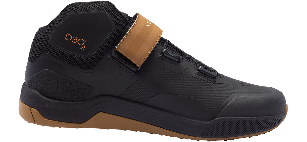 Sidi Descentio Flat Pedal Mountain Bike Shoe - Black/Harvest - Inner Side View