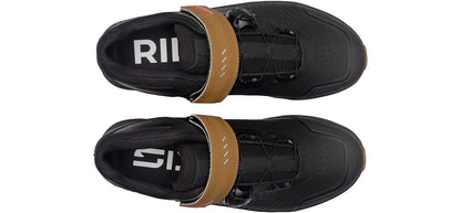 Sidi Descentio Flat Pedal Mountain Bike Shoe - Black/Harvest - Top Down View