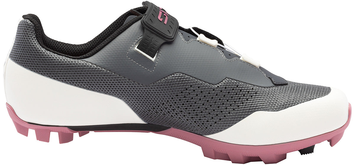 Sidi Dominator X Women's Cycling Shoe - Ice white anthracite - inner side view
