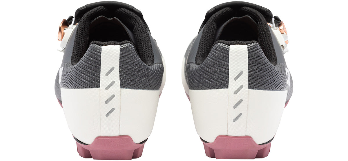 Sidi Dominator X Women's Cycling Shoe - Ice white anthracite - heel view
