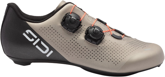 Sidi Ergo 6 Men's Road Cycling Shoe - Silver - Side View