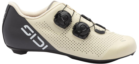 Sidi Ergo 6 Women's Road Cycling Shoe - Vanilla anthracite - side view