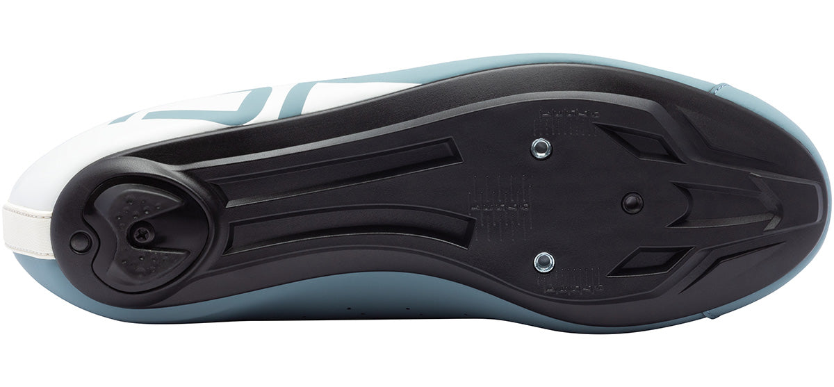 Sidi Fast 2 Men's Road Cycling Shoes - Frost Grey Ice White - Bottom Sole View