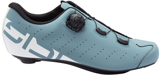Sidi Fast 2 Men's Road Cycling Shoes - Frost Grey Ice White - Side View