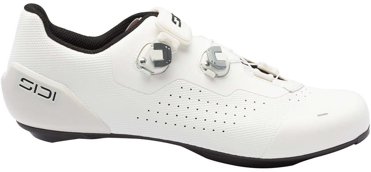 Sidi Genius  WYVE Cycling Shoe - Men's - White - Side View