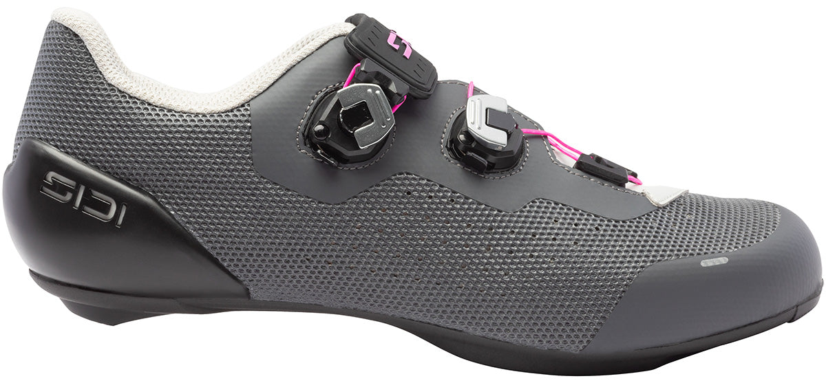 Sidi Genius X WYVE Women's - anthracite grey - side view