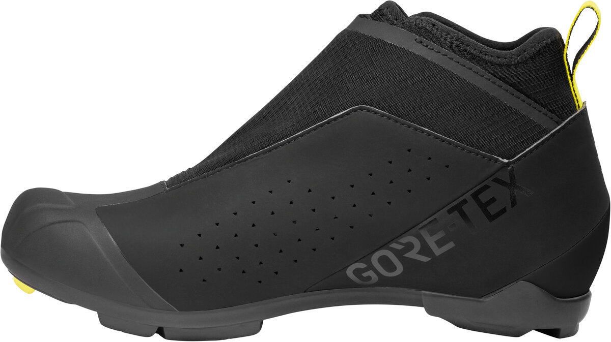 Black Gore-Tex shoe on a white background