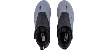 Sidi Glacies Cycling Boot - Frost Grey/Black - Top down view