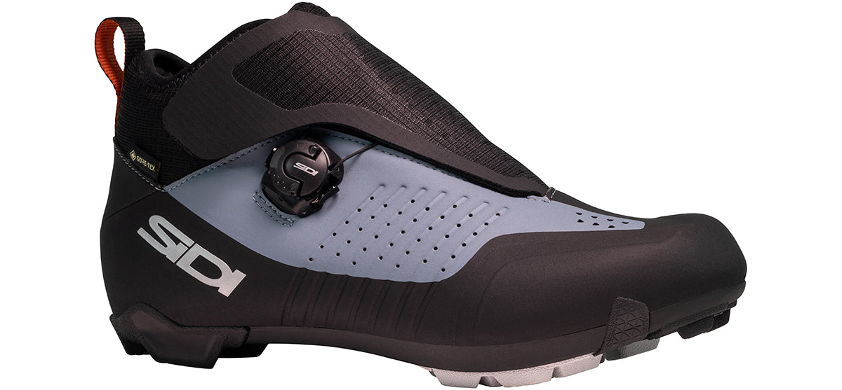 Sidi Hiemx Cycling Boot - Frost Gray/Black - Outside Angled View