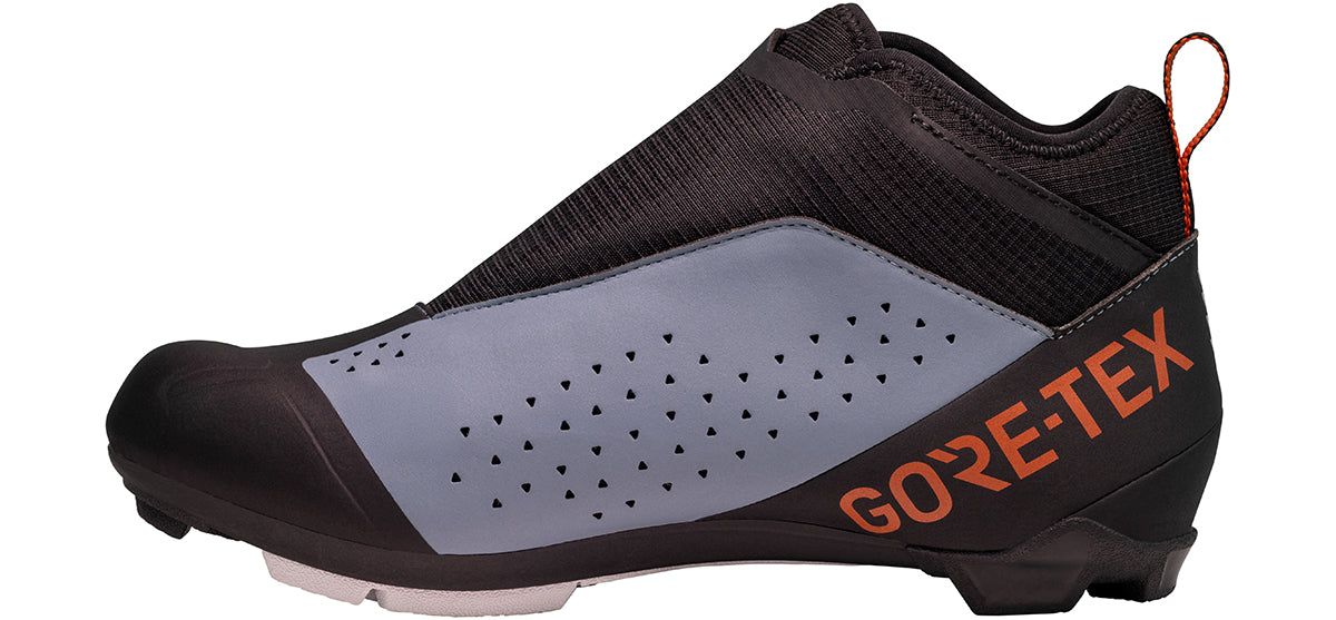 Sidi Hiemx Cycling Boot - Frost Gray/Black - Inside Profile View