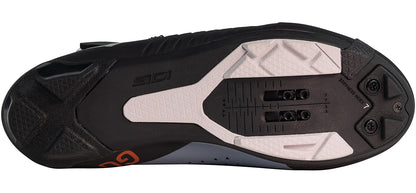 Sidi Hiemx Cycling Boot - Frost Gray/Black - Bottom Sole View