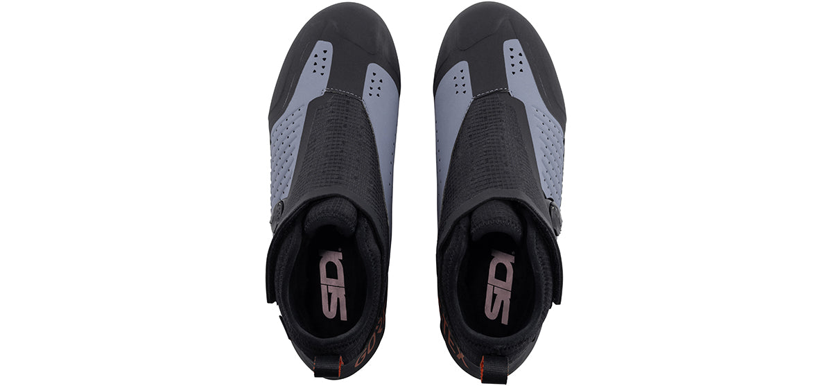 Sidi Hiemx Cycling Boot - Frost Gray/Black - Top Down View
