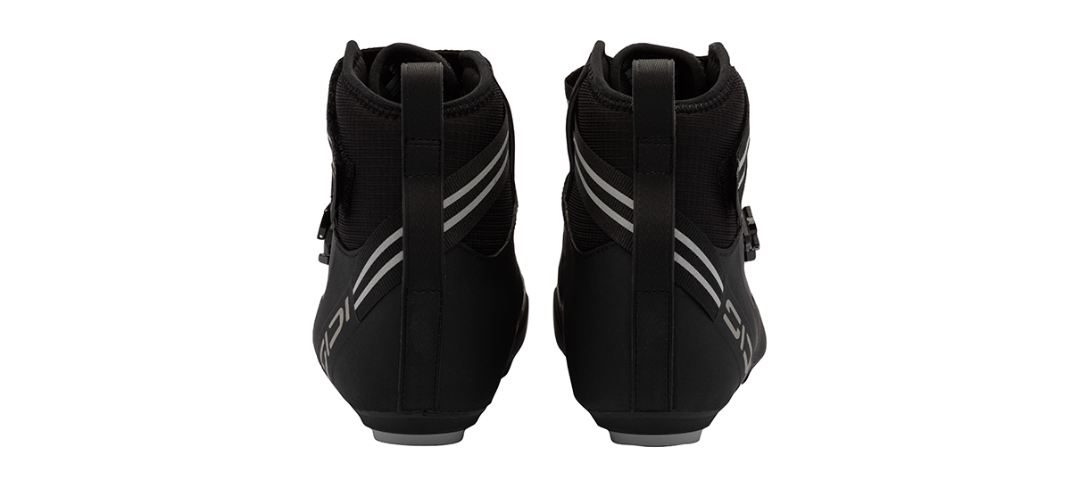 Sidi Nix Boot - Black/Black - Back of shoe view