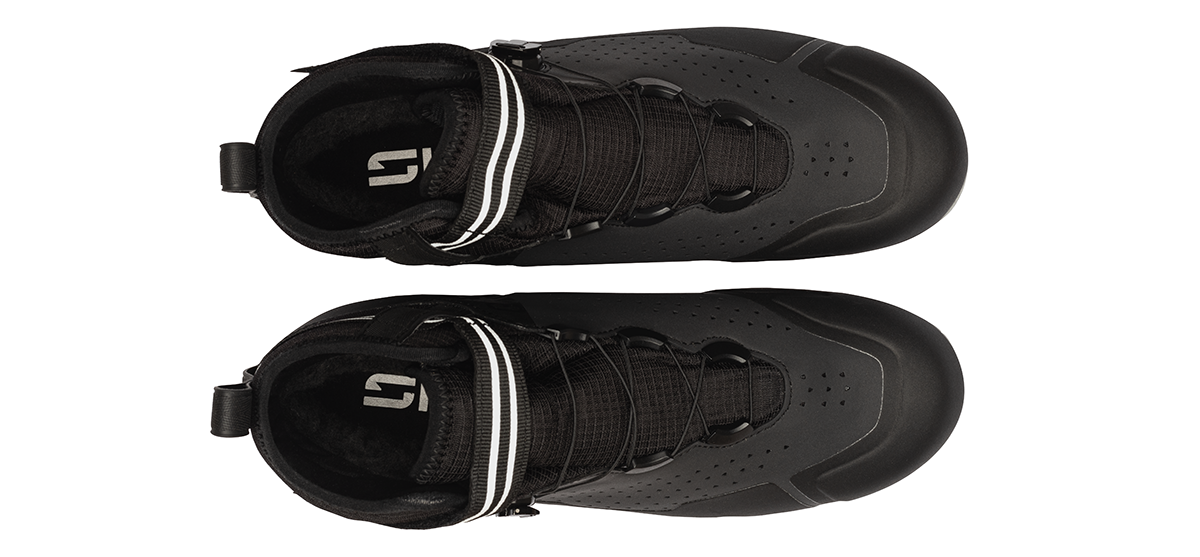 Sidi Nix Boot - Black/Black - Top down view