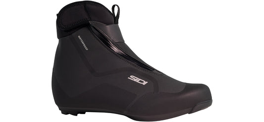 Sidi Nubes Road Cycling Boot - Black - Outside profile view