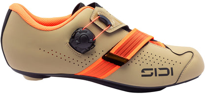Sidi Prima Men's Road Cycling Shoe - Sand Coral - Side View
