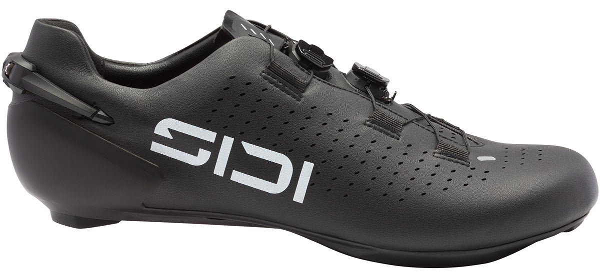 Sidi Shot 3 Road Cycling Shoe - Black - Side View
