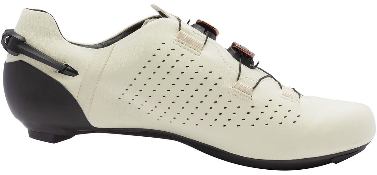 Sidi Shot 3 Road Cycling Shoe - Ivory - Inner Side View