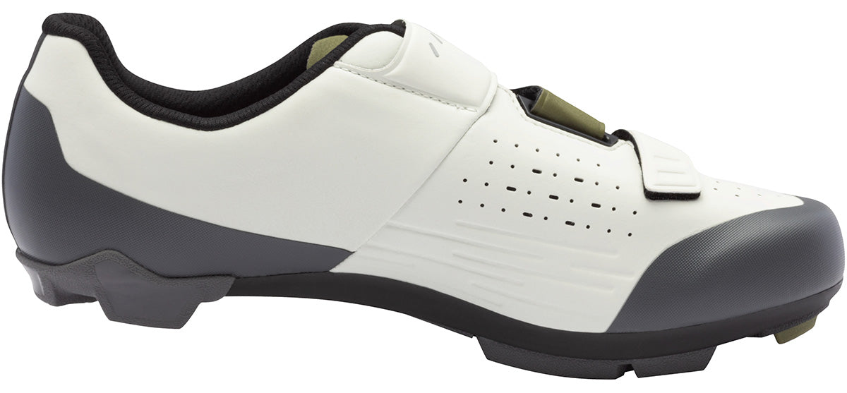 Sidi Silvis XC Mountain Clipless Cycling Shoe - White Olive Green - Inner side View