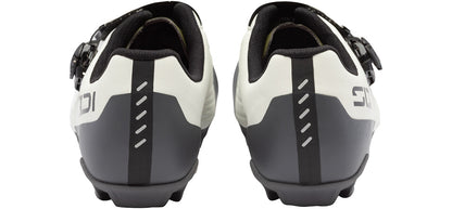 Sidi Silvis XC Mountain Clipless Cycling Shoe - White Olive Green - Heel View