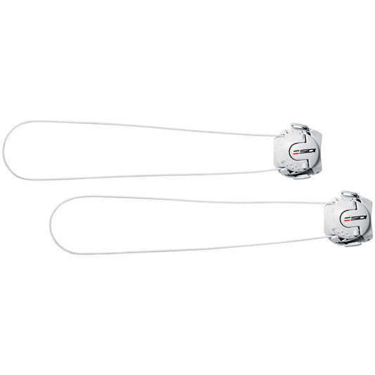 Two dial system cables with Dial in white with logo and Italian Flag