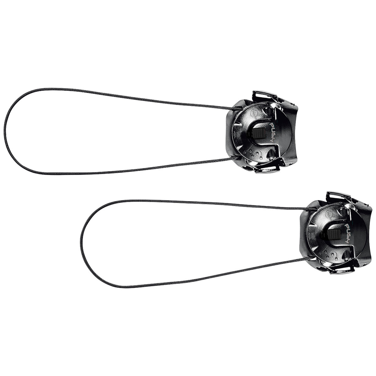 SIDI tecno rotor push closure system - set of 2 -black