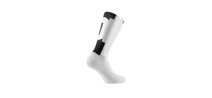 Sidi Teres Sock - White Black - Rear three quarter view