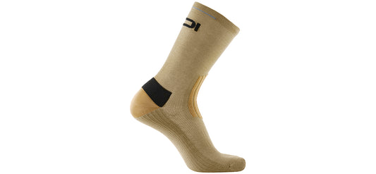SIDI Visibilis Socks - Sand - Side profile view