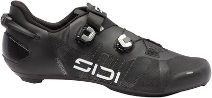 Sidi Wire 3 Men's Road Cycling Shoe - Black - Side View