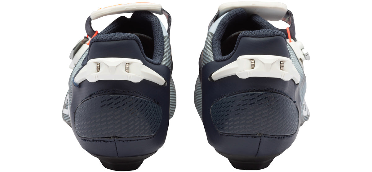 Sidi Wire 3 Women's Road Cycling Shoe - Dark Blue - Heel View